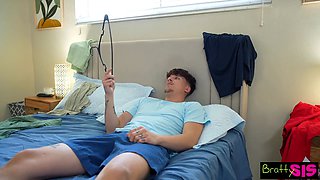 Sexy Stepsister Kylie Quinn Lays Down The Law "Drain Your Balls In My Mouth You Little Pervert