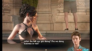 Minecraft hentai, visual novel, treasure of nadia