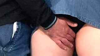 Old Stranger's Hand In My Sexy Pussy