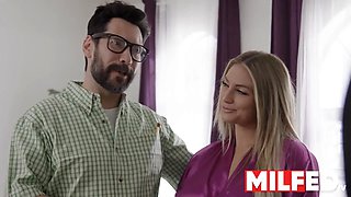 Fucks her wifey and gets caught... milfed