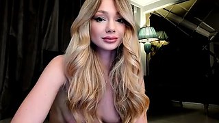 Milf blonde with black stockings in anal mmf