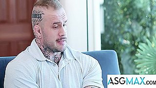 Power Crazy Parole Officer Fucks Tatted Muscle Ex-con 15 Min