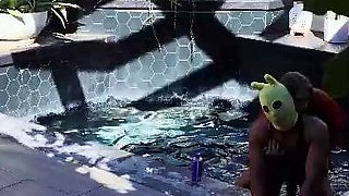 Peggingonly - Sexy Luxury Vacation Pool Pegging