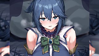 Hentai joi, jerk off instruction, foot worship