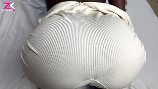 Simthick Ebony Slut Begs to Be Pounded and Creampied - Drippy Cunt