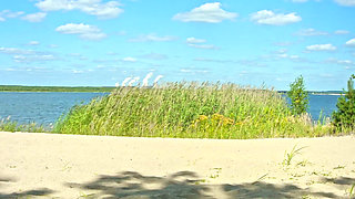 Naked on the Nude Beach