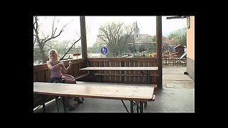 Outdoor Anal Sex - Episode 1 with Big Tits Lily Pink Blowjob and Big Cock HD Vintage Nude