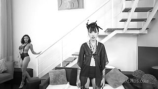 Goth-Daped #2 : Qween Goddess Catches Sayuri Doing Dark Rituals