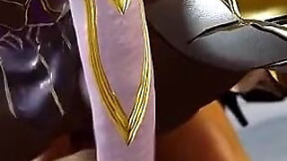 Virtual Goddess of Endless Desire Glow - 3D Animation Hentai