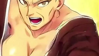 Ai Made Anime Scenes with Topless Women