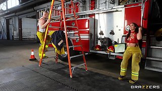 Firefighter Angela's White Hot Squirting Fuckfest - Starring Angela White, Zac Wild part 2