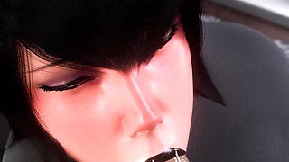 Mavis Sloppy Blowjob Rule34 3D Animation