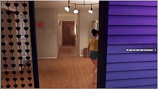 3d Brittney Big Tits Naked And Amy Threesome Tutorial - House Party Walkthrough - Part 3