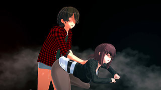 YaniSuu Tayama, Yamada - 3D Hentai Animation 2