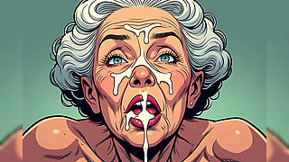 Vintage Cartoon Style Facials