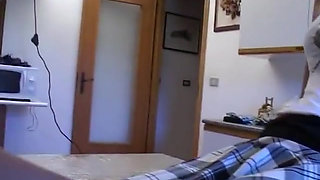 When parents are away, stepson is more vicious