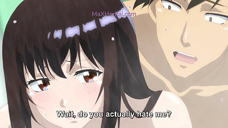 First Time Having Sex Secretly in the Public Woman's Bathroom (Uncensored) Eng Sub