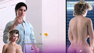 Big Ass Big Boobs MILF Stepmom Got Stuck While Sitting on His Lap -  Apocalust Part 03 By psychodelusional - 3D Game Replay