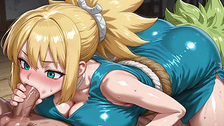 Percival (sds) X Kohaku (dr.stone)