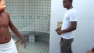 2 Black Men And A Black Tranny!!!