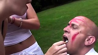 Uses Slave Mouth As An Ashtray