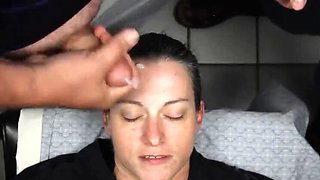 Dirty Dees Bukkake Compilation 2 - Huge Facials & Cum Loads on Mature Brunette
