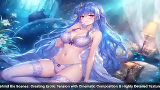Behind the Scenes Creating Erotic Tension with Cinematic Composition & Highly Detailed Textures