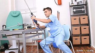Nurse Gets A Glory Hole Ass Fuck With Jordi El Nino Polla, Angel Wicky - Brazzers