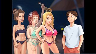 Family cartoon porn, summer saga, story