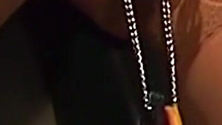 Mature Brunette MILF Bound with Weighted Nipple Clamps