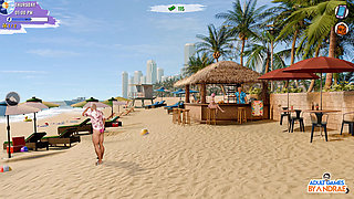 Ep5 Sex on the Beach with Nikki - Grand Tits Adventure (gameplay)