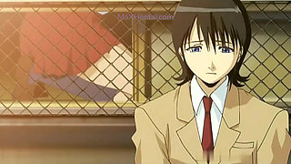 Hot Gangbang in the Locker Room with Two Curvy Babe (Uncensored Hentai)