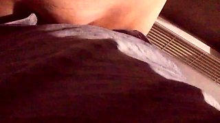 Amateur slut gives handjob and get cumshot in hd