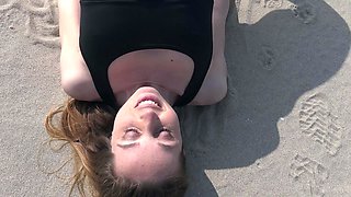 Teen Babe in Cute Panties Masturbates in Her Bedroom