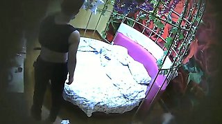 Cute amateur Asian web cam girl teases her great body