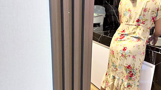 Bude Shaved Housekeeper Fucks Her Employer