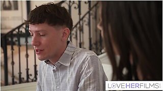 Tattooed Landlady Bella Blu Is Seduced By Horny Guy