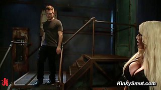 Mellanie Monroe and Alura Jenson intense anal domination fantasy with Bill Bailey