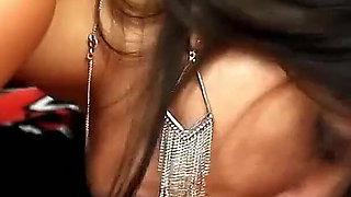 Skinny Latina teen Coralie fucked by step brother with condom
