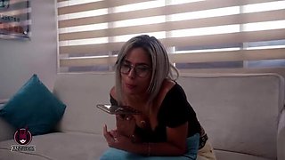 Best Friend Cheats On Husband With Lesbian Lover - Ann Rides & Kylei Ellish Wild Threesome Blowjob