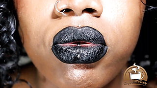 Black Lipstick JOI Goddess Chy Latte