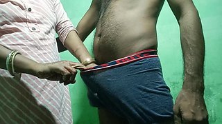 Tamil Housewife Sex with His Husband Then His Husband so Tired