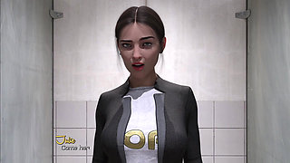 Banging My Mother's Friend Julie in The Public Toilet Stall of Club