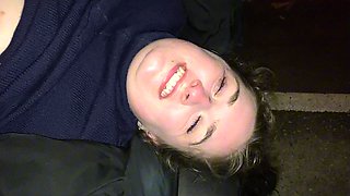 Danish Slut's Wild Public Passion in Dogging