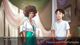 Lewd Gameplay Video Hardcore Sex with Art Teacher