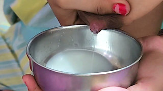 Tea From Her Boobs Milk _ Teen Riya Made Special Tea From Her Boobs Milk