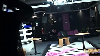 Pascalssubsluts - black Lola Marie fed cum after nailing