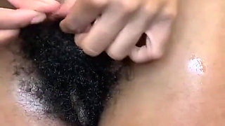 Flashing My Extreme Hairy Pussy Growing Stage