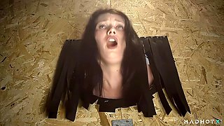 Saucy harlot thrilling Gloryhole sex clip