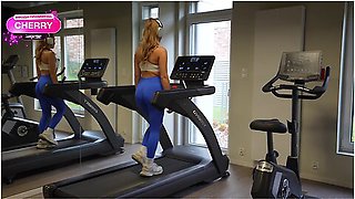 I Met A Perfect, Cute Girl At The Gym, Immediately Fucked Her, And Came On Her Face